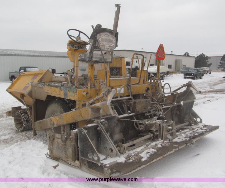 image for item G9795 1978 Blaw Knox PF115 paver