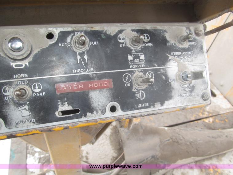 image for item G9795 1978 Blaw Knox PF115 paver