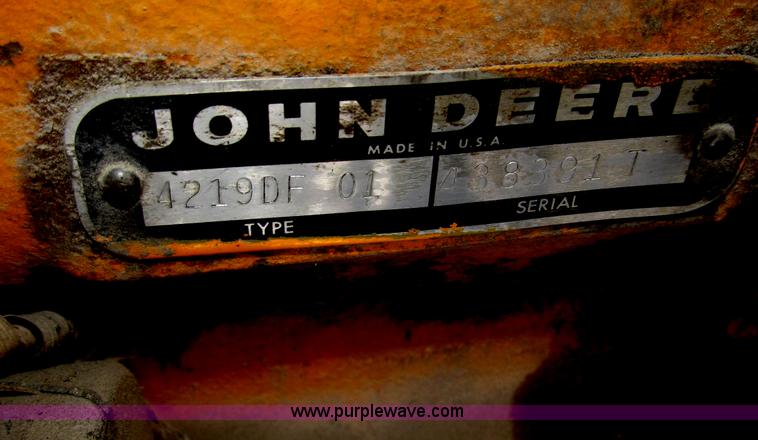 image for item G9795 1978 Blaw Knox PF115 paver