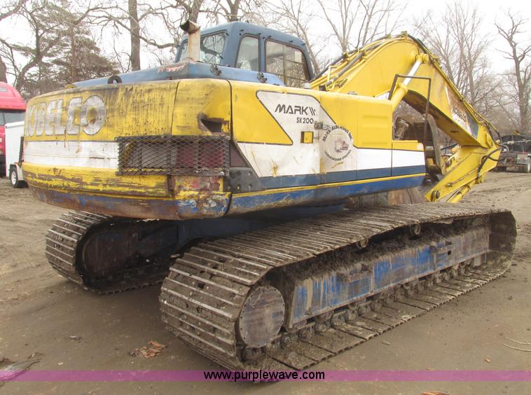 image for item G9803 1991 Kobelco SK200 Mark III excavator