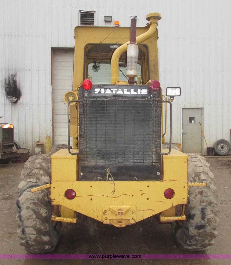 image for item G9804 1984 Fiat-Allis FG85 articulated motor grader