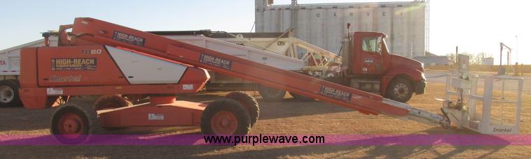 image for item G9805 1999 Snorkel TB60 boom lift