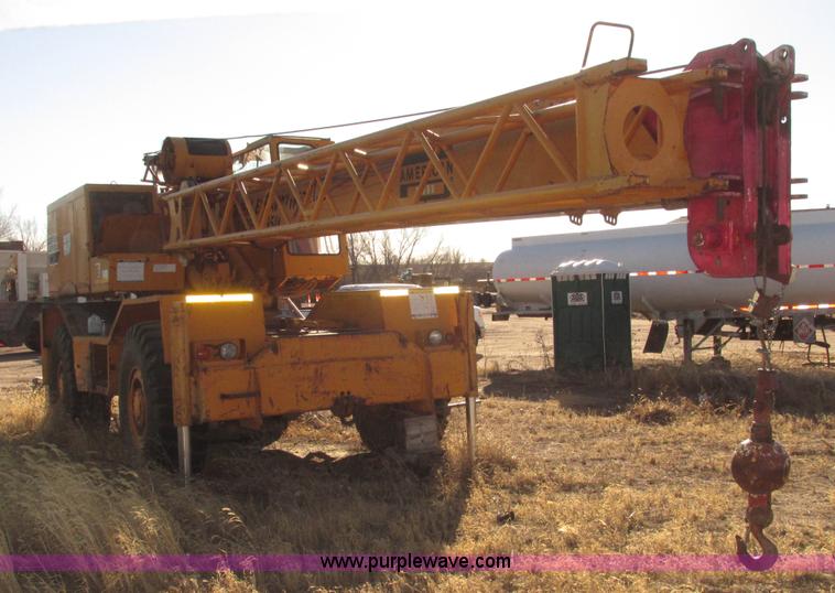 image for item G9806 American 1075 rough terrain crane