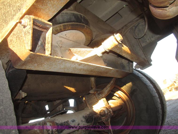 image for item G9811 1990 Cornhusker aluminum triple axle pup dump trailer