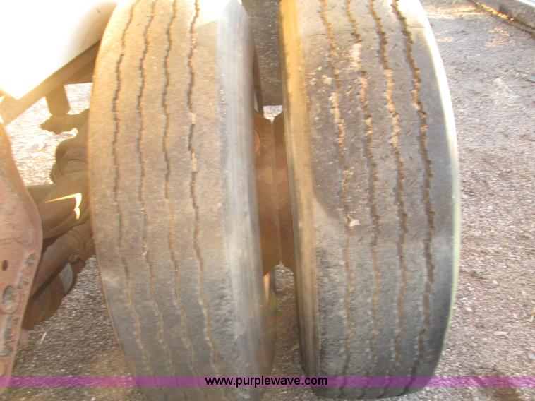 image for item G9811 1990 Cornhusker aluminum triple axle pup dump trailer