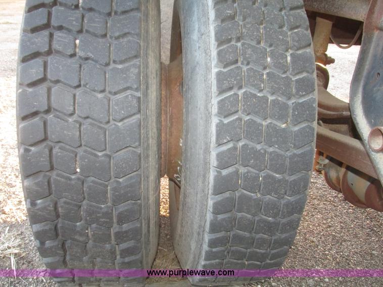 image for item G9811 1990 Cornhusker aluminum triple axle pup dump trailer