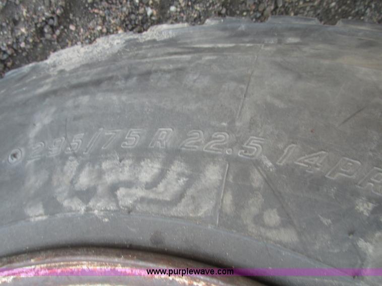 image for item G9811 1990 Cornhusker aluminum triple axle pup dump trailer