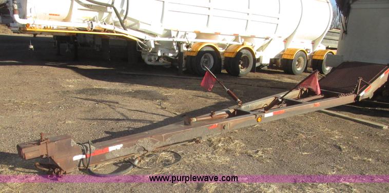 image for item G9818 1987 Ravens triple axle pup dump trailer
