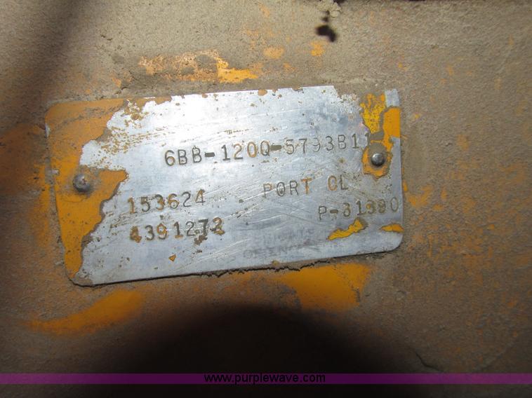 image for item G9821 Allis Chalmers 260A scraper front end