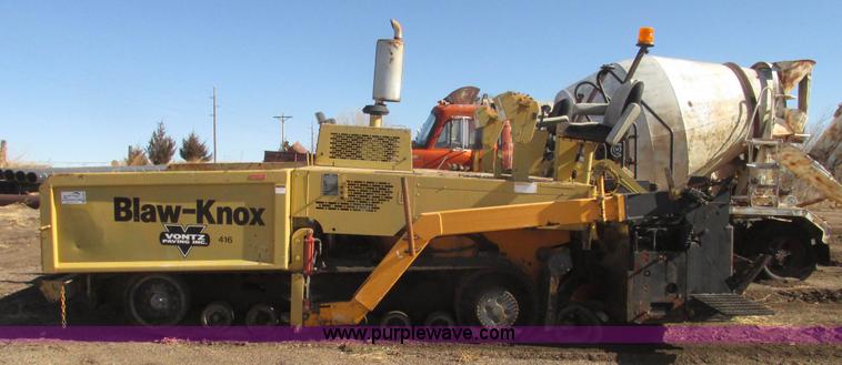 image for item G9824 1997 Blaw-Knox PF-5510 asphalt paver