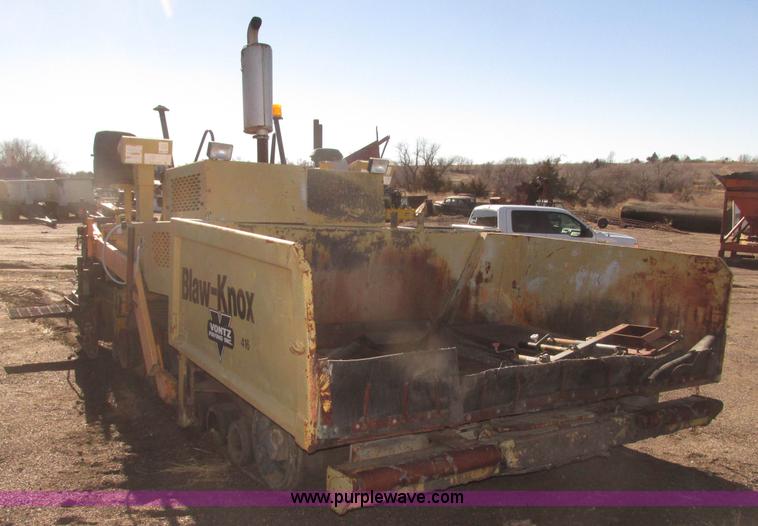 image for item G9824 1997 Blaw-Knox PF-5510 asphalt paver