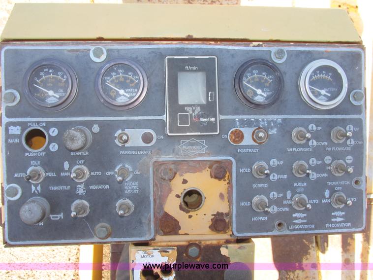 image for item G9824 1997 Blaw-Knox PF-5510 asphalt paver