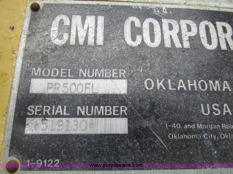 image for item G9832 CMI PR-500FL milling machine