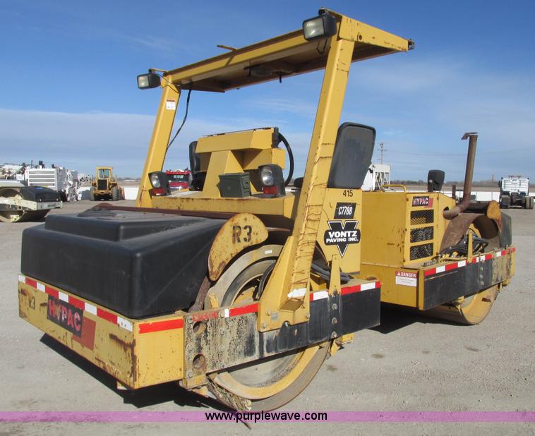 image for item G9835 2000 Hypac C778B articulated smooth double drum roller