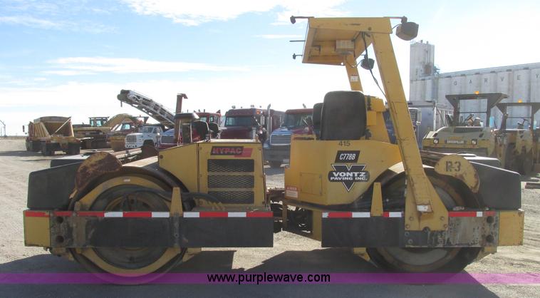 image for item G9835 2000 Hypac C778B articulated smooth double drum roller