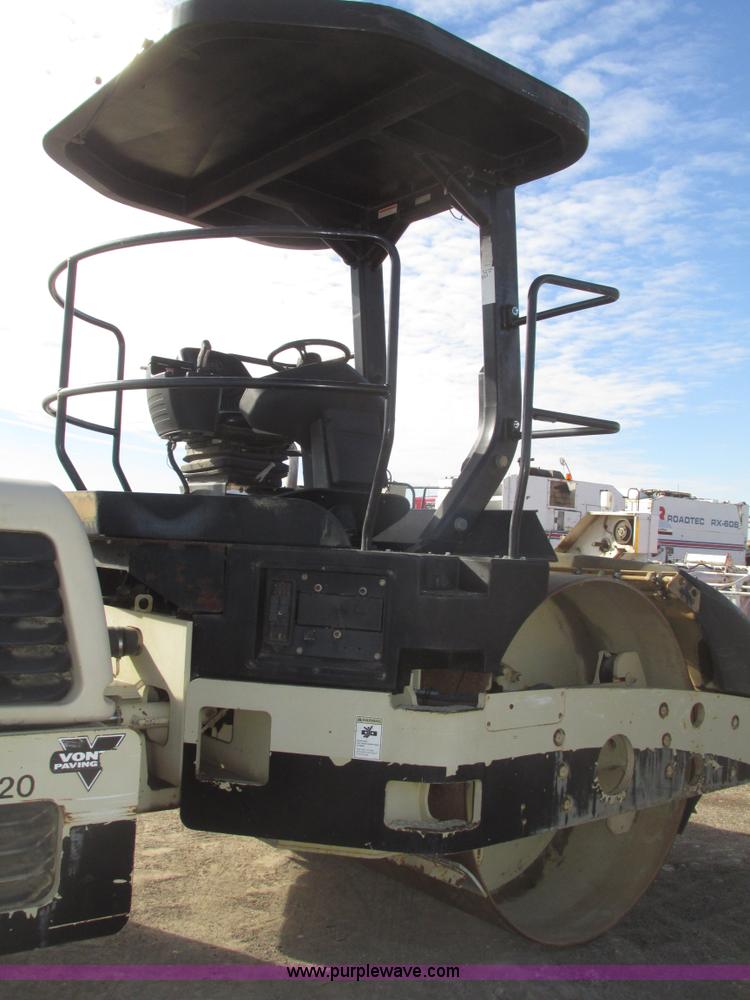 image for item G9837 2005 Ingersoll Rand DD118HFA double drum vibratory roller