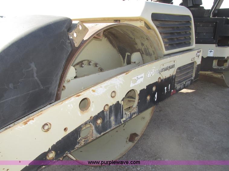 image for item G9837 2005 Ingersoll Rand DD118HFA double drum vibratory roller