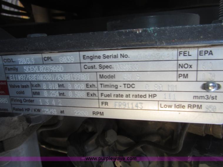 image for item G9837 2005 Ingersoll Rand DD118HFA double drum vibratory roller