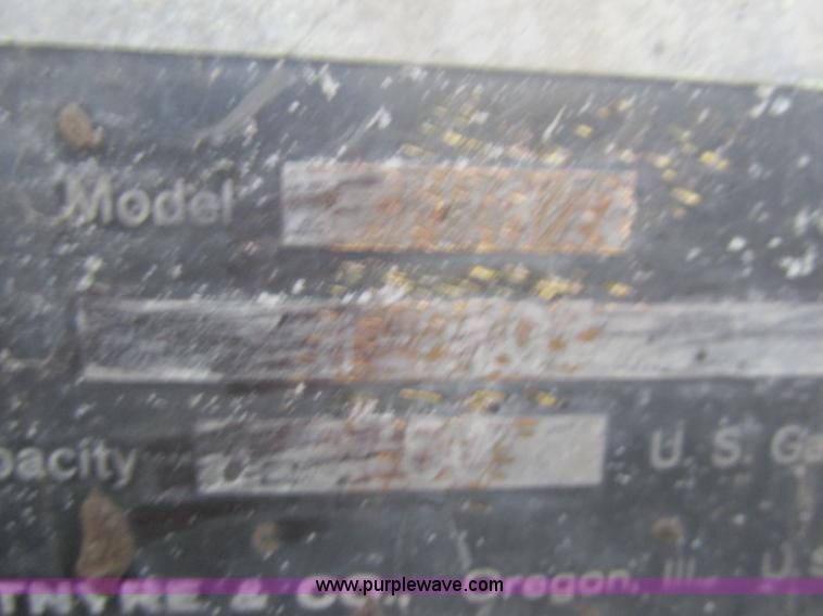 image for item H7572 1992 Etnyre asphalt tanker trailer