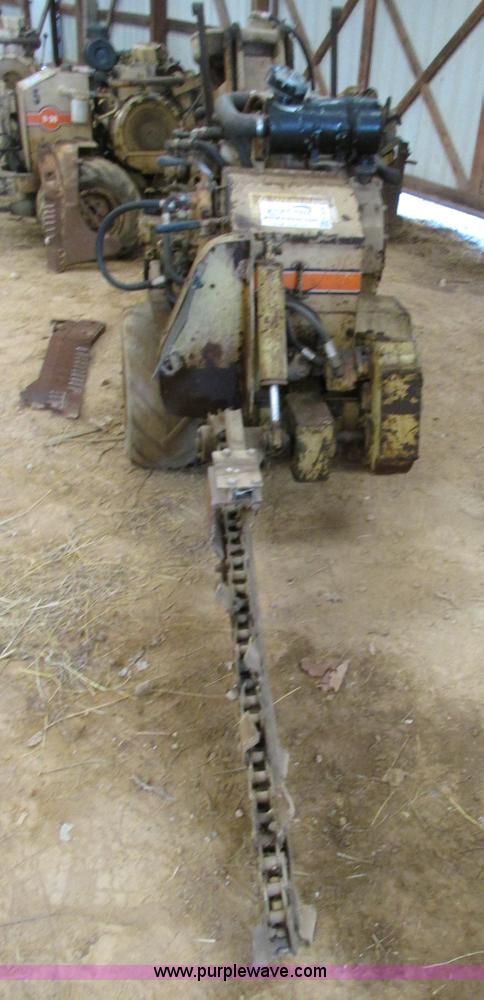 image for item H7579 Burkeen DP30 walk-behind vibratory trencher