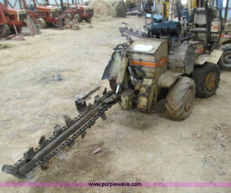 image for item H7579 Burkeen DP30 walk-behind vibratory trencher