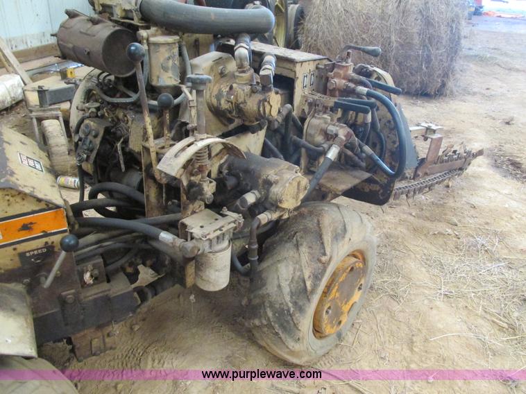 image for item H7579 Burkeen DP30 walk-behind vibratory trencher