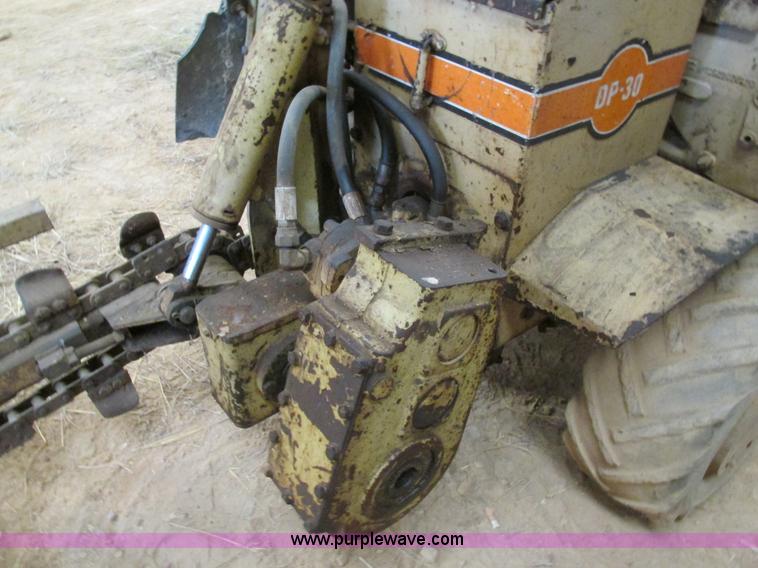 image for item H7579 Burkeen DP30 walk-behind vibratory trencher