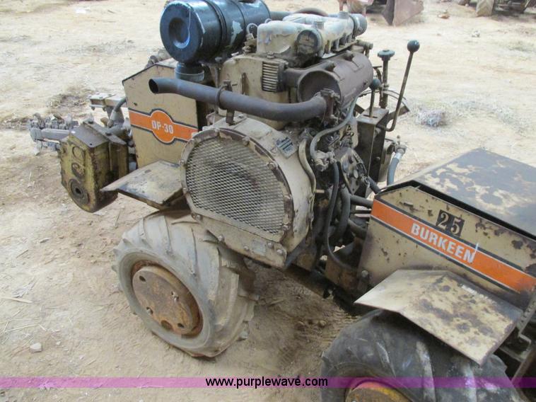 image for item H7579 Burkeen DP30 walk-behind vibratory trencher