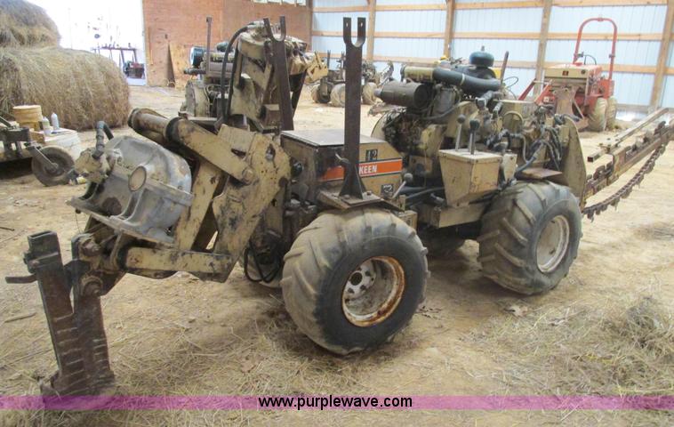 image for item H7580 Burkeen DP30 vibratory trencher