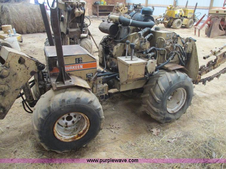 image for item H7580 Burkeen DP30 vibratory trencher
