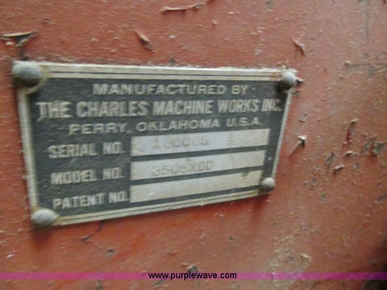 image for item H7594 Ditch Witch 350 SX vibratory cable plow