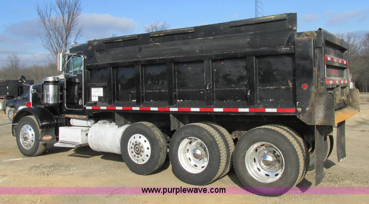 image for item H7603 1987 Peterbilt 357 dump truck