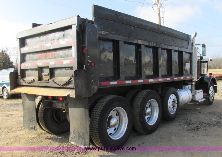 image for item H7603 1987 Peterbilt 357 dump truck