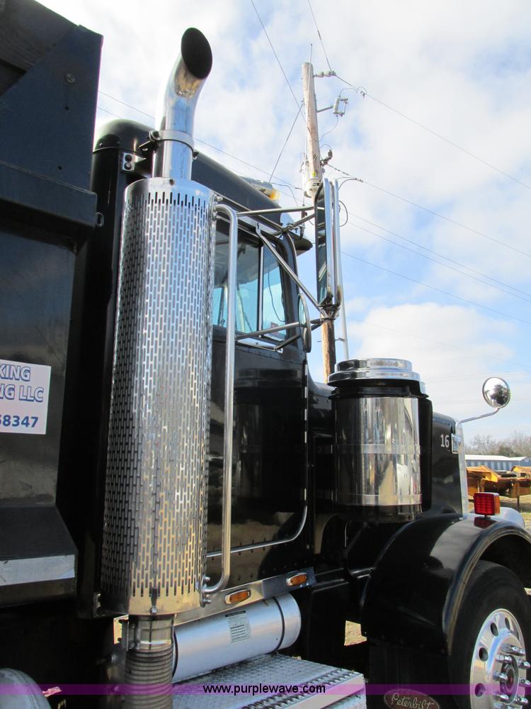 image for item H7603 1987 Peterbilt 357 dump truck