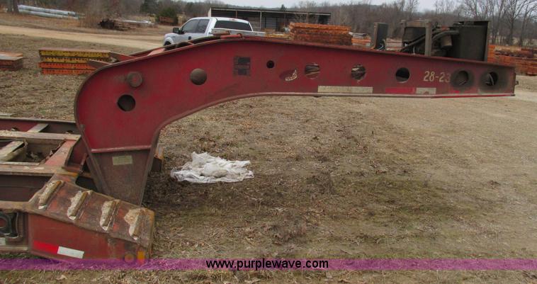 image for item I3112 1994 Fontaine TB50 detachable lowboy trailer