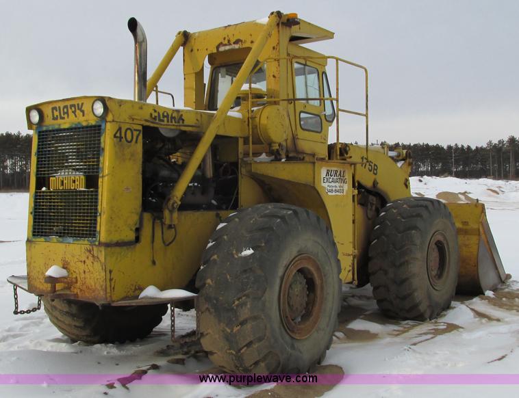 image for item I3798 1972 Michigan 175B wheel loader