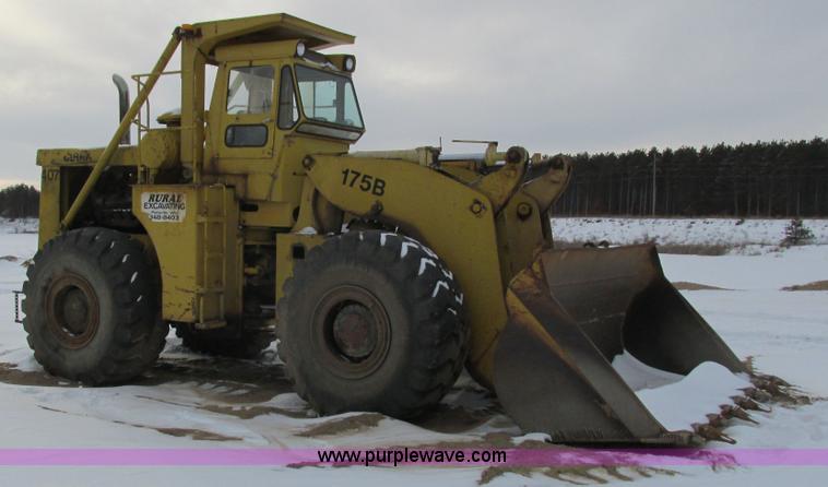 image for item I3798 1972 Michigan 175B wheel loader