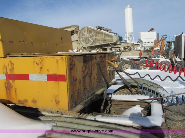 image for item I3799 1972 shop built low boy trailer