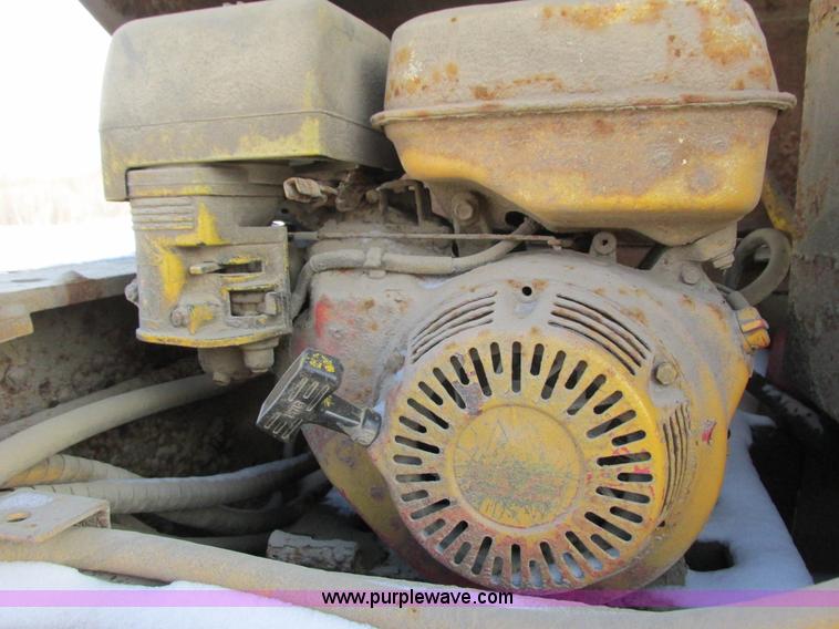 image for item I3799 1972 shop built low boy trailer