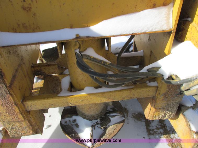 image for item I3799 1972 shop built low boy trailer