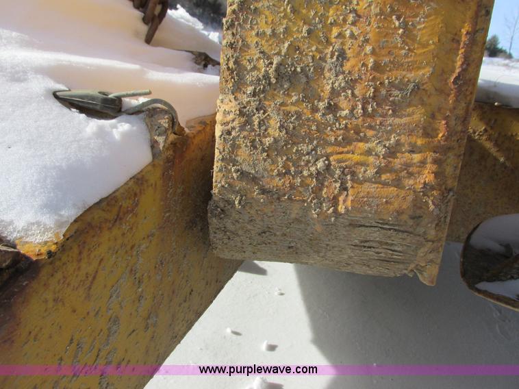 image for item I3799 1972 shop built low boy trailer