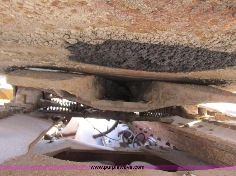 image for item I3799 1972 shop built low boy trailer