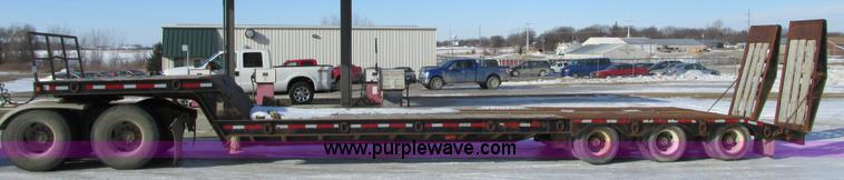 image for item I3806 1999 Trail King TK70P6-433 trailer