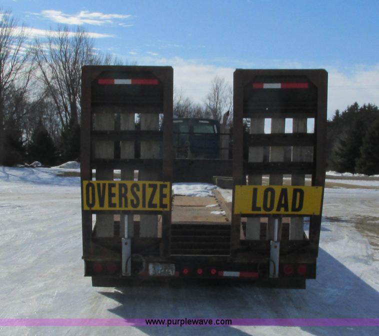 image for item I3806 1999 Trail King TK70P6-433 trailer