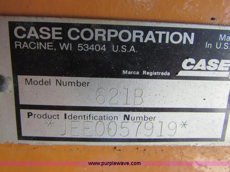 image for item I6672 1999 Case 621B wheel loader