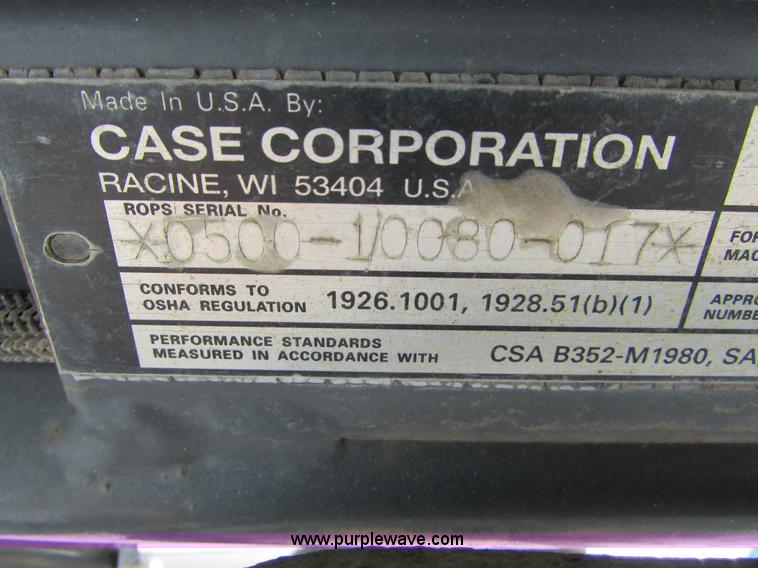 image for item I6673 2000 Case 650H LGP dozer