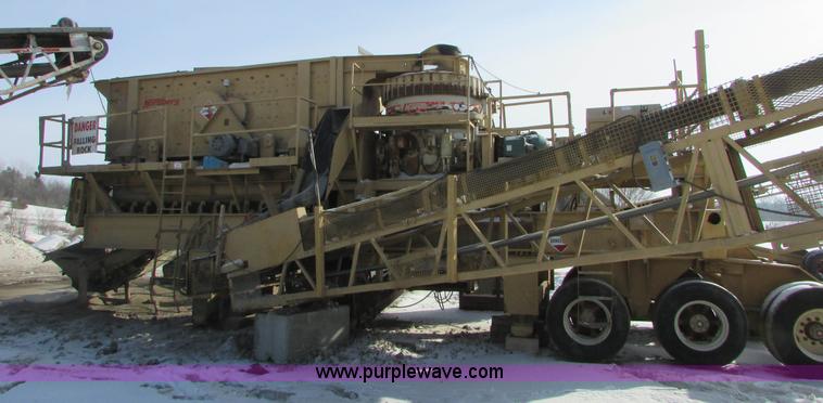 image for item I6681 Nordberg 1144 Omnicone cone crushing plant