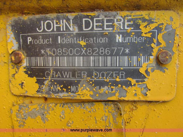 image for item I6685 1997 John Deere 850C Series II LGP dozer