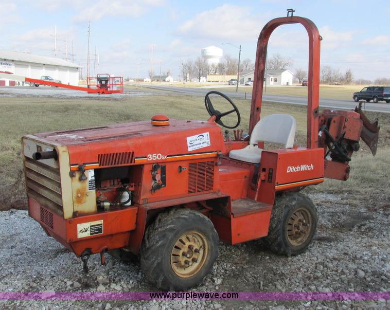 image for item I8786 Ditch Witch 350 SX vibratory plow