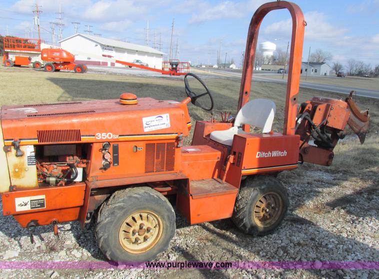 image for item I8786 Ditch Witch 350 SX vibratory plow